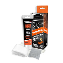 Visbella 150g Auto Vehicle Exhaust System Sealant, Non-Slumping Professional Repair Crack Adhesive Sealer for Car Mufflers, Tailpipes, Catalytic Conve