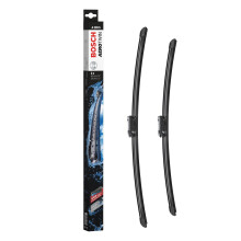 Bosch Aerotwin A 209 S - Front Windscreen Wipers - Set of 2 Replacement Blades - Comes with Pre-assembled Adapter - 2 Blades, 600mm/530mm - Only for