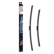 Bosch Aerotwin A 639 S - Front Windscreen Wipers - Set of 2 Replacement Blades - Comes with Pre-assembled Adapter - 2 Blades, 650mm/530mm - Only for