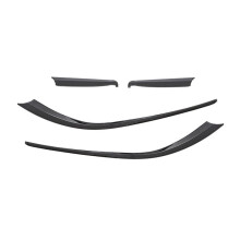 Car Front Bumper Wind Spoiler Bumper Protector Fixed Wind Wing Trim for Focus MK3 2012-2018