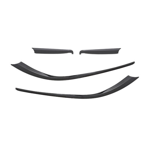 Car Front Bumper Wind Spoiler Bumper Protector Fixed Wind Wing Trim for  Focus  MK3 2012-2018