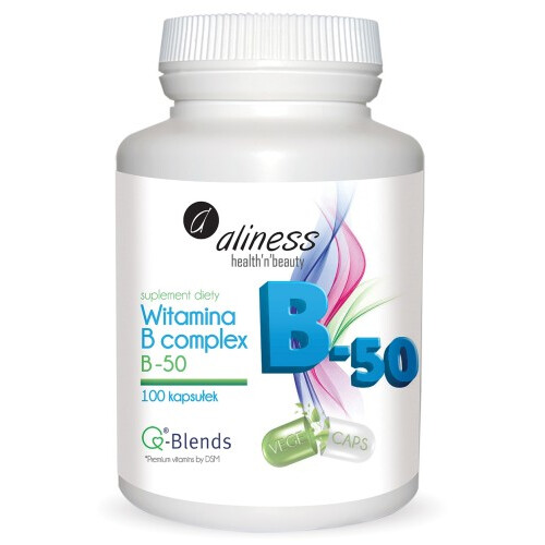 Aliness Witamina B Complex B-50 100 kapsułek