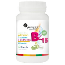 Aliness Witamina B Complex B-15 Methyl 100 kapsułek