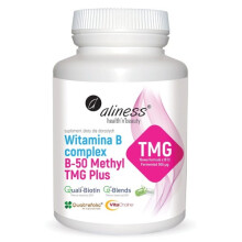Aliness Witamina B Complex B-50 Methyl 100 kapsułek