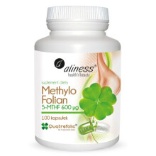 ALINESS Methylo Folian 5-mthf 600 µg Quatrefolic - 100 plantaardige capsules