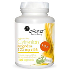 Aliness Cytrynian Magnezu 100 kapsułek