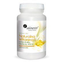 Aliness Naturalna Witamina E 400Iu 100 kapsułek