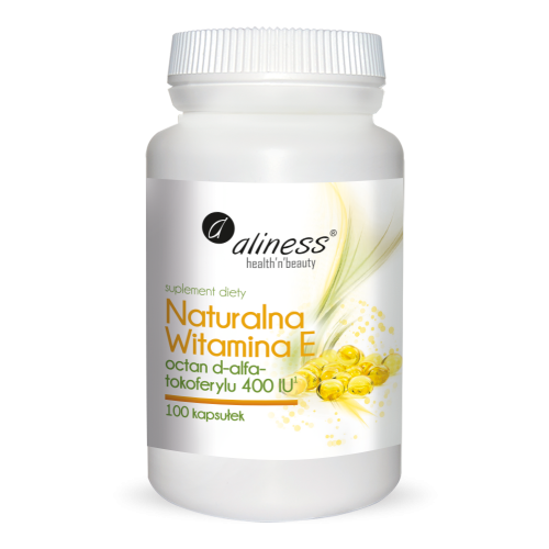 Aliness Naturalna Witamina E 400Iu 100 kapsułek