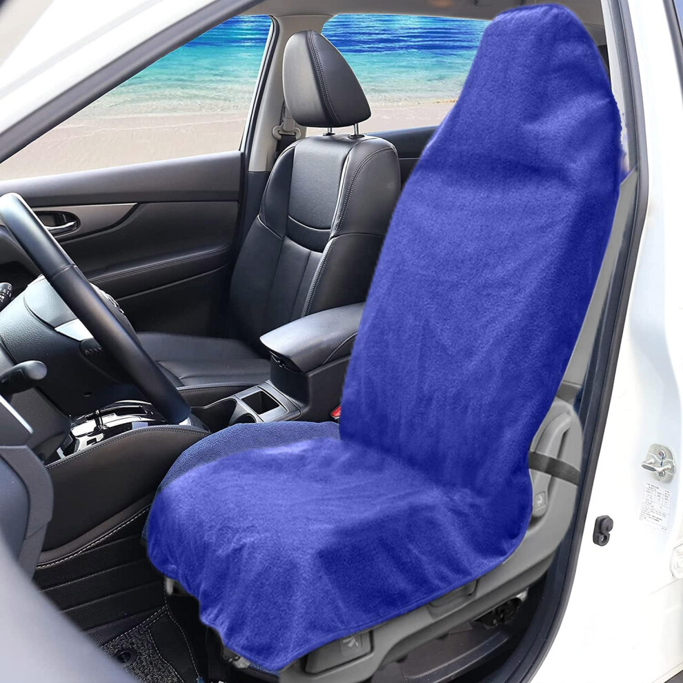 Lucylexxi Waterproof Sweat Towel Car Seat Cover, Anti-Slip, Perfect For Universal Car, Truck, Suv Seats (Great For Post-Gym, Running, Swimming, Beach 5005296198030