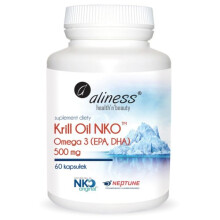 Aliness Krill Oil NKO Olej z Kryla 60 kapsułek