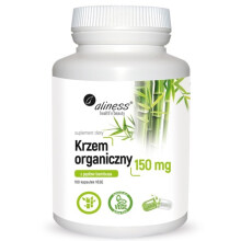 Aliness Krzem Organiczny Z Pędów Bambusa 100 kapsułek