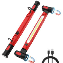 ERAY Rechargeable Work Light 3000LM, 6000mAh Inspection Lamp - 3 Color Modes/360 Adjustable/USB Output/IP55 Waterproof, Portable Magnetic Underhood