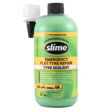 Slime 10125 Flat Tyre Puncture Repair Sealant, Smart Repair Kit Refill, suitable for cars, Non-toxic, eco-friendly, 473 mL (16oz) bottle