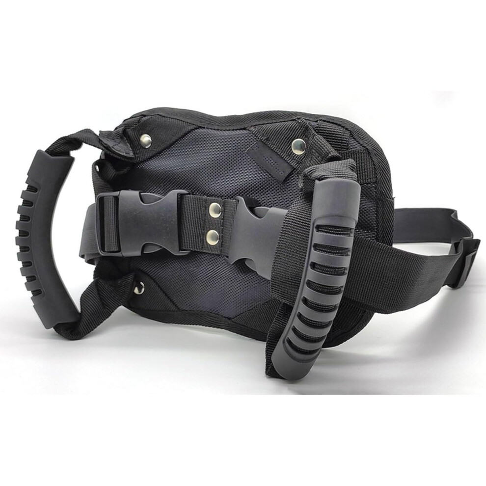 Rflaueo 1Pc Motorcycle Pillion Grab Handle Adjustable Motorbike Harness For Passenger For Passenger(U214-1) 5007068275093