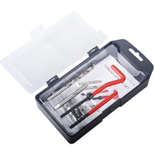 Rdrusean Thread Repair Kit M8x1.25mm Helicoil Restoring Thread Repair Tools Wire Insert Kit for Helicoil Type Internal Screw Holes Repairing (M8 x 1.