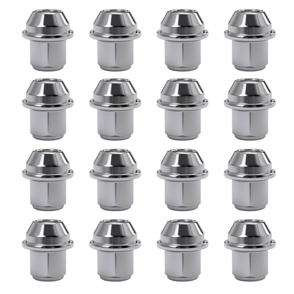 Javouka 16Pcs Carbon Steel Wheel Nuts Set, For Ford Activa, Bantam, Bmax, Cmax, Edge, Escape, Escort, Fiesta, Focus, Mondeo, Mustang, Puma, Transi, M 5005272784523
