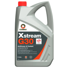 Comma XSR5L Xstream G30 Antifreeze and Coolant Concentrate, 5 Liter,