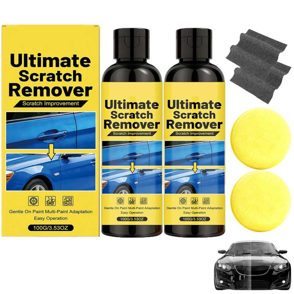 Nanopolix Scratch Remover, Nanopolix Ultimate Car Scratch Remover With Nano Sparkle Cloth Set For Any Car Scratches, Cars Paint Scuff Remover, Easily 5003238032022