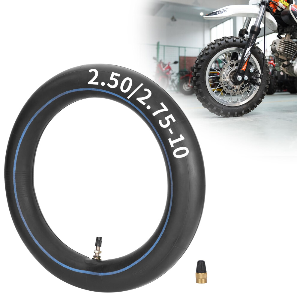 2.50-10 2.75-10 Inner Tube, 2.50/2.75-10 Inner Tube With Straght Valve Stem For Crf50 Xr50 Drz70 Jr50 Drz70 Pw50 Mx650 Mx500 Mini Pit Dirt Bikes 5000809256085