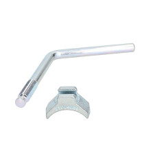 AB Tools Long Jockey Wheel Clamp Handle & Pad for Knott Couplings to fit Ifor Williams Trailer