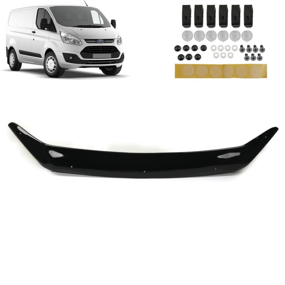 Robust Bonnet Wind Deflector Protector Guard Bra For Ford Transit Custom 2012-2018 5009699583356