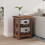 VidaXL vidaXL Side Table Brown 38 x 28 x 50 cm Solid Mahogany wood 5