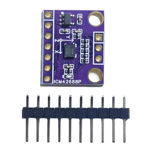 2X ICM42688 Six-Axis IMU Module 6-Axis Attitude Sensor Module Low Temperature Drift and Offset Supports IIC SPI Driver 1