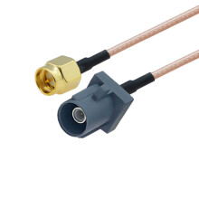 20Cm Antenna Extension Rg316 Coaxial Cable (Sma Male To Fakra G Male) Gifts:SMA Male to Fakra G Male