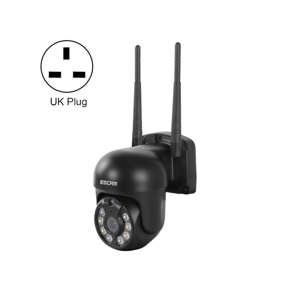 The Escam Wnk610 3Mp Wireless Dome Network Camera Supports Motion Detection, Two-Way Audio, Intelligent Full-Color Night Vision, And Uk-Standard Tf C 9072918107240