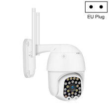 De Qx18 1080p HD draadloze netwerkcamera ondersteunt nachtzicht, bewegingsdetectie, tweewegsaudio en TF-kaartinvoer. Hij is compatibel met de Europes