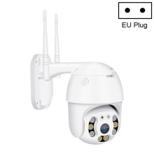 Die Qx21 1080P HD WLAN-Netzwerkkamera unterstützt Nachtsicht, Bewegungserkennung, Zwei-Wege-Audio und TF-Kartensteckplatz. Sie ist kompatibel mit eur