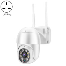 Qx43-2 1080P 2MP-Objektiv IP66 wasserdichte, drehbare Gimbal-WLAN-Kamera mit Infrarot-Nachtsicht, Zwei-Wege-Sprachkommunikation, Bewegungserkennung u