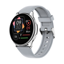 Y33 Smartwatch met 1,32-inch TFT-kleurenscherm, ondersteunt Bluetooth-bellen en lichaamstemperatuurmeting (zilver) Cadeau: zilver