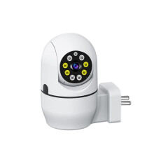 A11 Plug-In Ptz Wifi Älykotikamera IP-kamera Yönäkömonitori (eurooppalainen standardi) Lahjat: A11 (EU-pistoke)