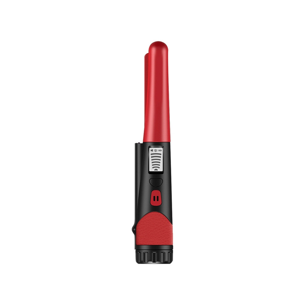 Handheld Metal Detector With Lcd Display, Gold Finder With Flashlight (Red) Gifts:red 9072918113043