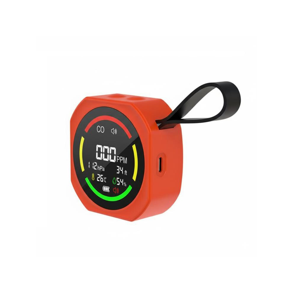 3-In-1 Portable Multi-Gas Environment Monitor (Co/Temperature/Humidity), Rechargeable Air Quality Detector Gifts:3 In 1 Co/ Temp/Humidity 9072918106151