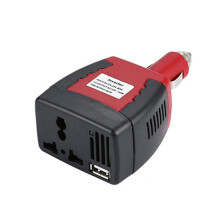 75W Car Inverter Voltage Converter Usb Charger, Color Gifts: 12V To 220V 0.5A Black Edge Gifts:12V To 220V 0.5A Black
