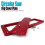 Adjustable Red Electric Circular Saw Flip Cover Plate for Table Saws 6