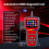 OBD2 Scanner Diagnostic Tool Read/Reset Fault Code with Freeze Frame Oxygen Sensor Test Multilingual System & HD Color 6