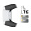 For PS5 Controller Back Button Rear Shell with 2 Metal Rear Buttons for PS5 Controller BDM-030/040/050/060 6