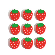 10Pcs/Lot Cute Furit Strawberry Erasers Kawaii Cartoon Kids Student Pencil Rubber Eraser for School Office Supplies Stationery