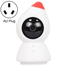 Telecamera domestica wireless HD YT43 da 2 MP (stile cappello rosso), supporta il rilevamento del movimento, la visione notturna a infrarossi e la sc