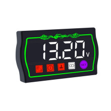 Morfayer 5-in-1 watertemperatuur- en toerenteller - Intelligente multifunctionele toerenteller, compatibel met locomotieven. Cadeau: 5-in-1 watertemp