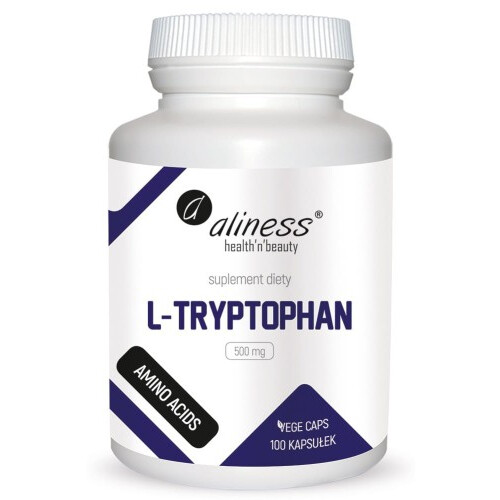 Aliness L-Tryptofan 500 mg 100 kapsułek
