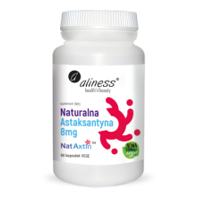 Aliness Naturalna Astaksantyna 8 mg 60 kapsułek