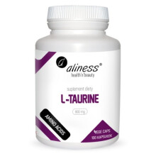 Aliness L-Taurine 800 mg 100 kapsułek