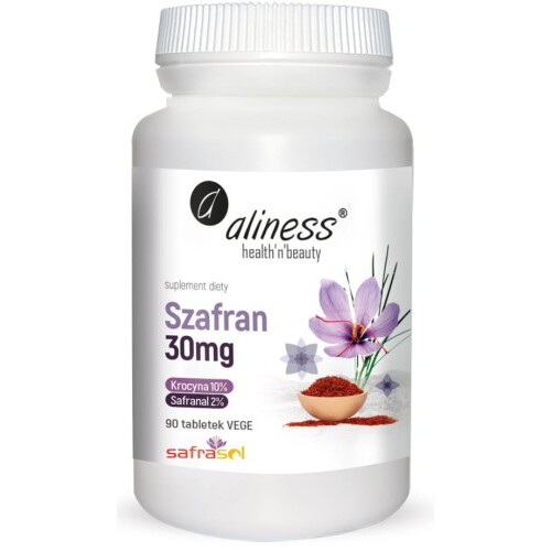 Aliness Szafran 30 mg 90 tabletek