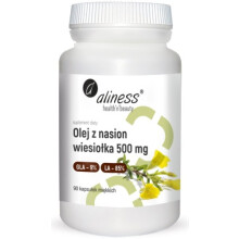 Aliness Olej z Nasion Wiesiołka 9% 500 mg 90 kapsułek