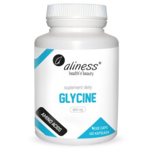 Aliness Glycine 800 mg 100 kapsułek