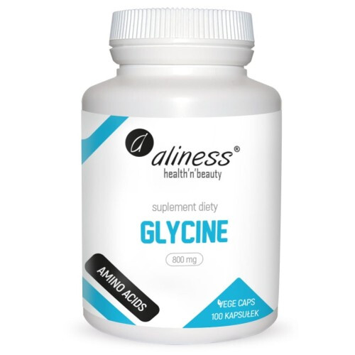 Aliness Glycine 800 mg 100 kapsułek